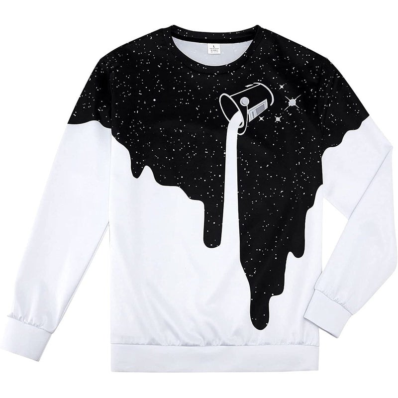 Pouring Milk Ugly Christmas Sweater